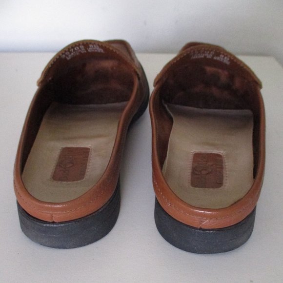 Duck Head Womens Tan Leather Driving Moccasin Slip-on Loafer Shoe - Size 8M - Picture 5 of 8